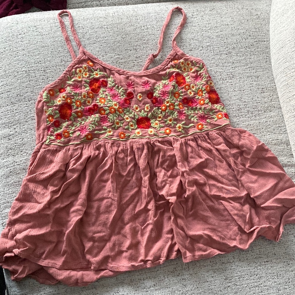 Sim & Sam Embroidered loose Top